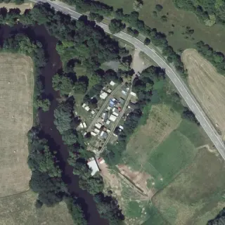 Luftbild von Campingplatz Habkirchen