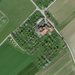 Luftbild von Lindenhof