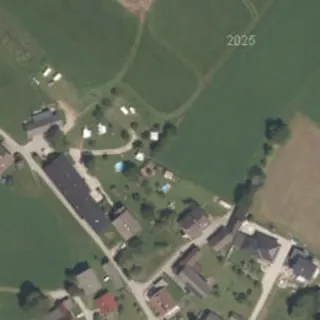 Luftbild von Camping Camping