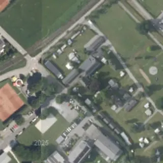 Luftbild von Camping Blasge