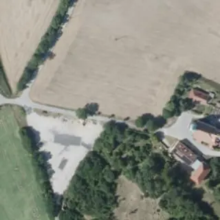 Vista aerea di Parkplatz Oberleis