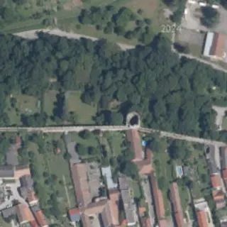 Luftbild von Wohnmobilstellplatz Eggenburg