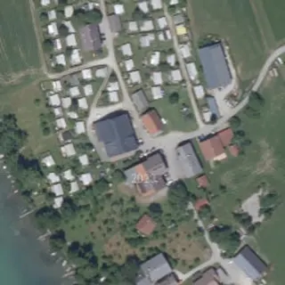 Vista aerea di Camping Maier