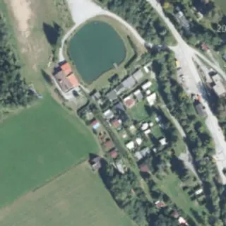 Luftbild von Hirschegg Camping