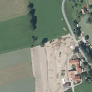 Vue aérienne de Wechselland Camping