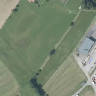 Luftbild von Stellplatz Harrer Hill
