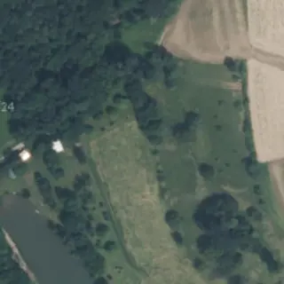 Vue aérienne de Hierzerteich