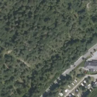 Vista aerea di Campingplatz Hager