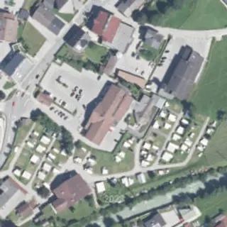 Luftbild von Camping Stubai