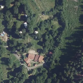 Vue aérienne de Domaine de la Planche