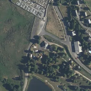 Flyfoto av Camping Le Pioulat