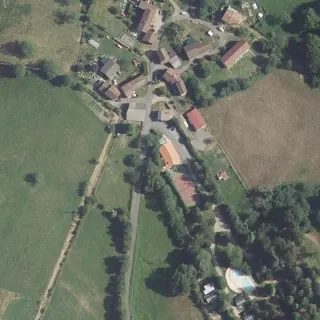 Luftbild von Camping les Chelles