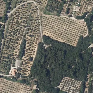 Flyfoto av Aire de camping-cars Domaine du Chêne Vert