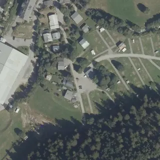 Flyfoto av Borne de service Pralognan-la-Vanoise