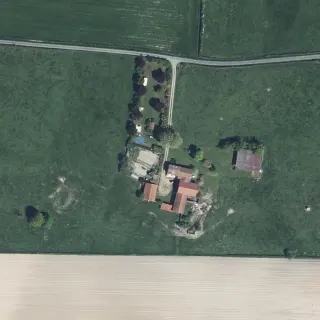 Luftbild von Camping à la ferme Les Rivières