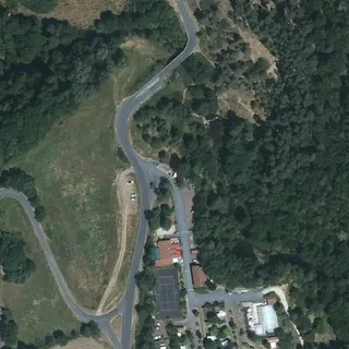 Flyfoto av Aire de service/accueil camping-cars à Saint-Paulien