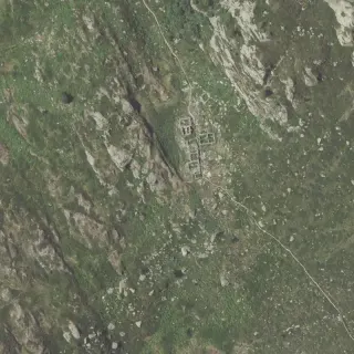 Luftbild von Bivouac des chalets d'Arlevé