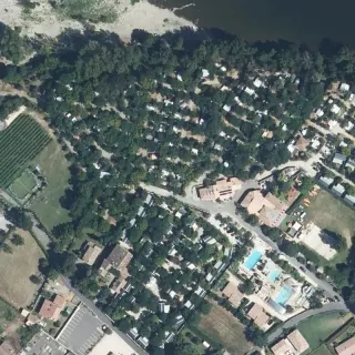 Luftbild von Camping les Coudoulets
