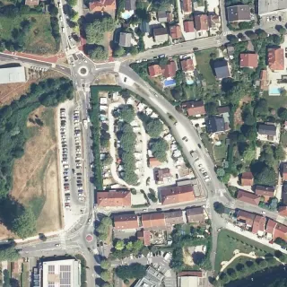 Aerial view of Camping du Pêcheur