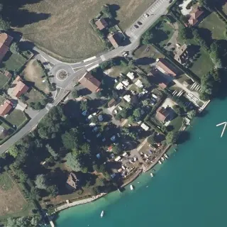 Vista aerea di Camping Le Calatrin