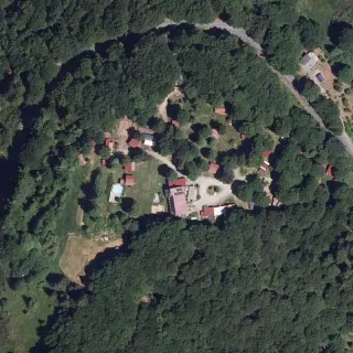 Luftbild von Les Myrtilles