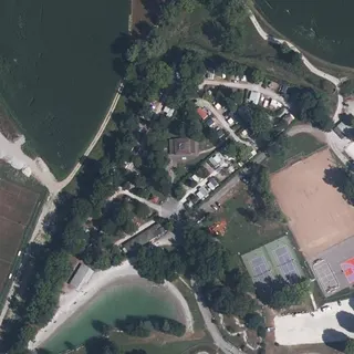 Vista aerea di Le Colombier