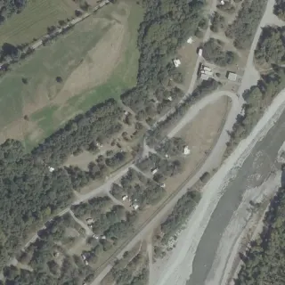 Luftbild von L'Illaz