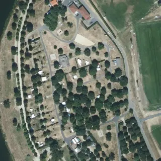 Luftbild von Camping d'Audinet