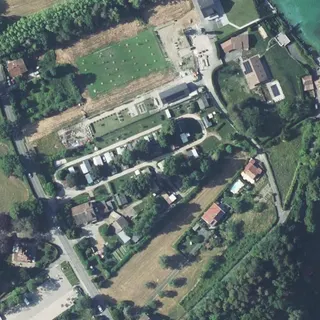 Luftbild von Bellevue