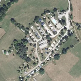 Luftbild von Camping les 4 Saisons