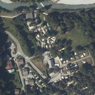 Vue aérienne de Camping des Neiges