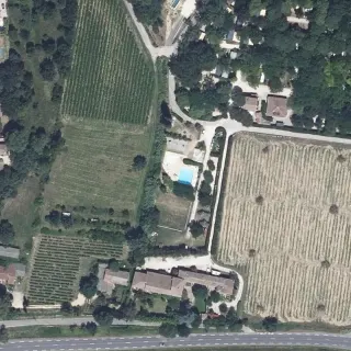 Luftbild von Le Pontet