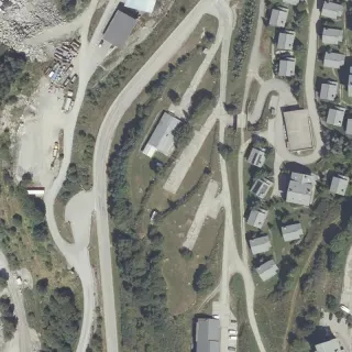Luftbild von Camping GCU de Les Menuires