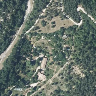Aerial view of Le Présent Simple