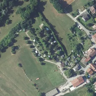 Aerial view of L'Orée des Bois