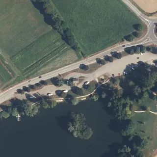 Vue aérienne de Aire de Saint-Clair