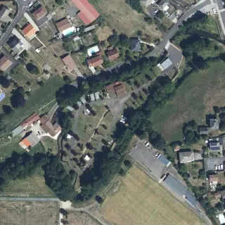 Vue aérienne de Camping du Moulin