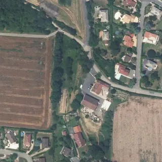 Luftbild von Domaine du Gros Bost