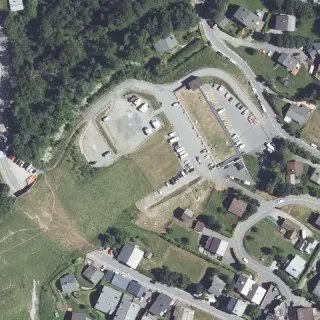 Aerial view of Camping Bellevue