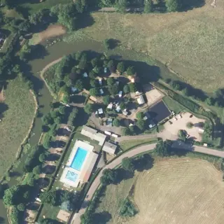 Luftbild von Camping Municipal de Charolles