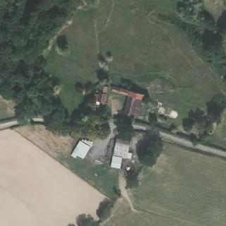 Luftbild von Camping La Montgarnie