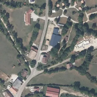 Luftbild von Camping du Petit Cheval Blanc