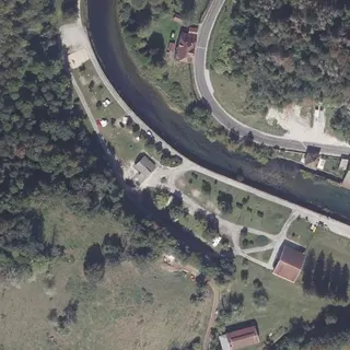 Luftbild von Le Champaloux