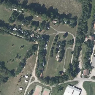 Luftbild von Les Tilleuls
