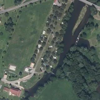 Luftbild von Le Pâtis