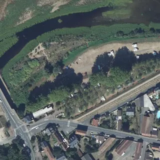 Vue aérienne de Camping de Nevers