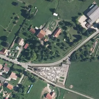 Luftbild von Camping à la Ferme "La Tuilerie"