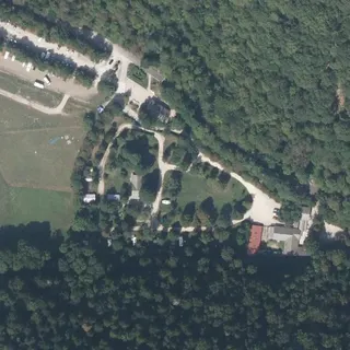 Luftbild von Camping du Hérisson