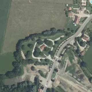 Luftbild von Camping municipal du Plan d'Eau