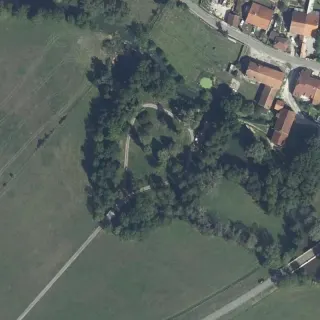 Luftbild von Camping Le Trou d'Argot